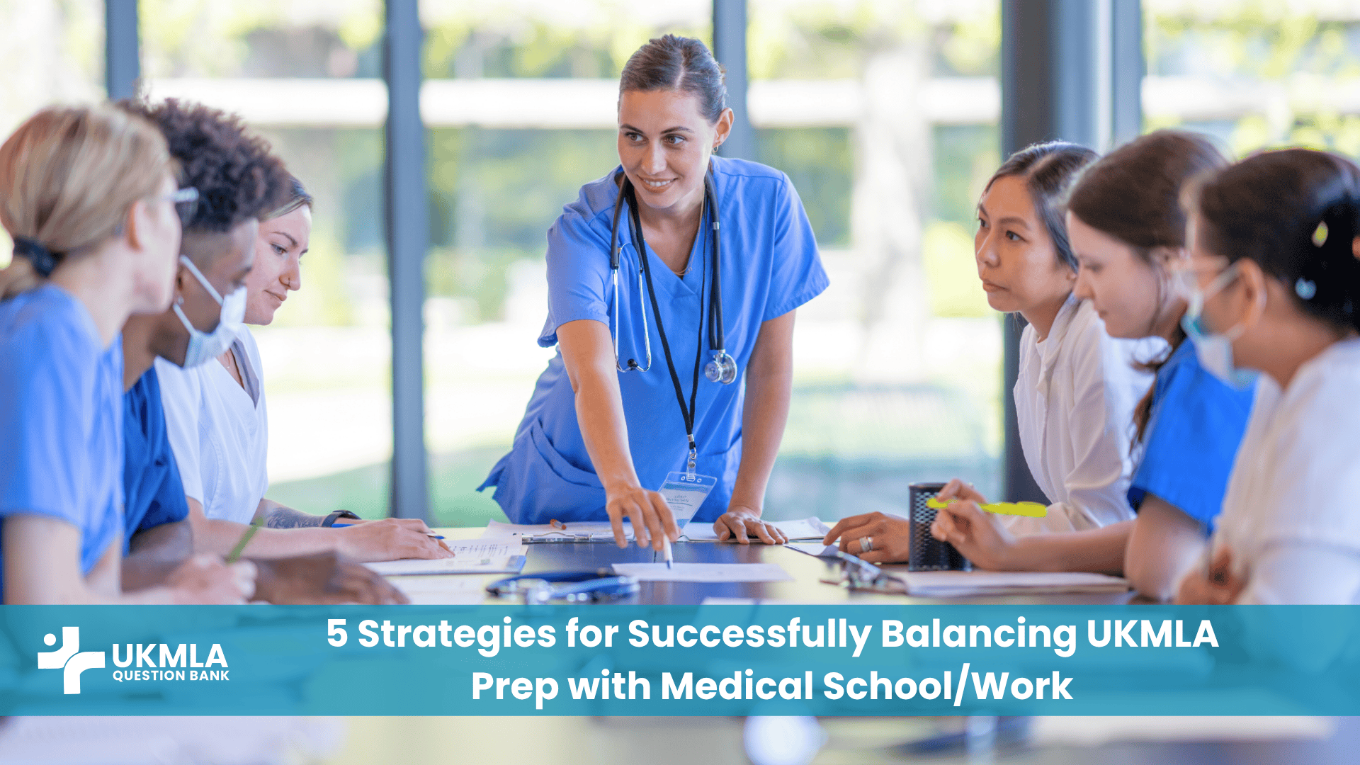 student successfully balancing UKMLA Prep with Medical School studies and work