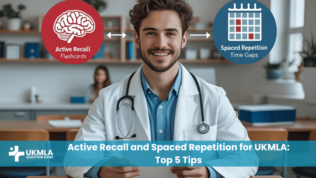 Active Recall and Spaced Repetition for UKMLA exam preparation