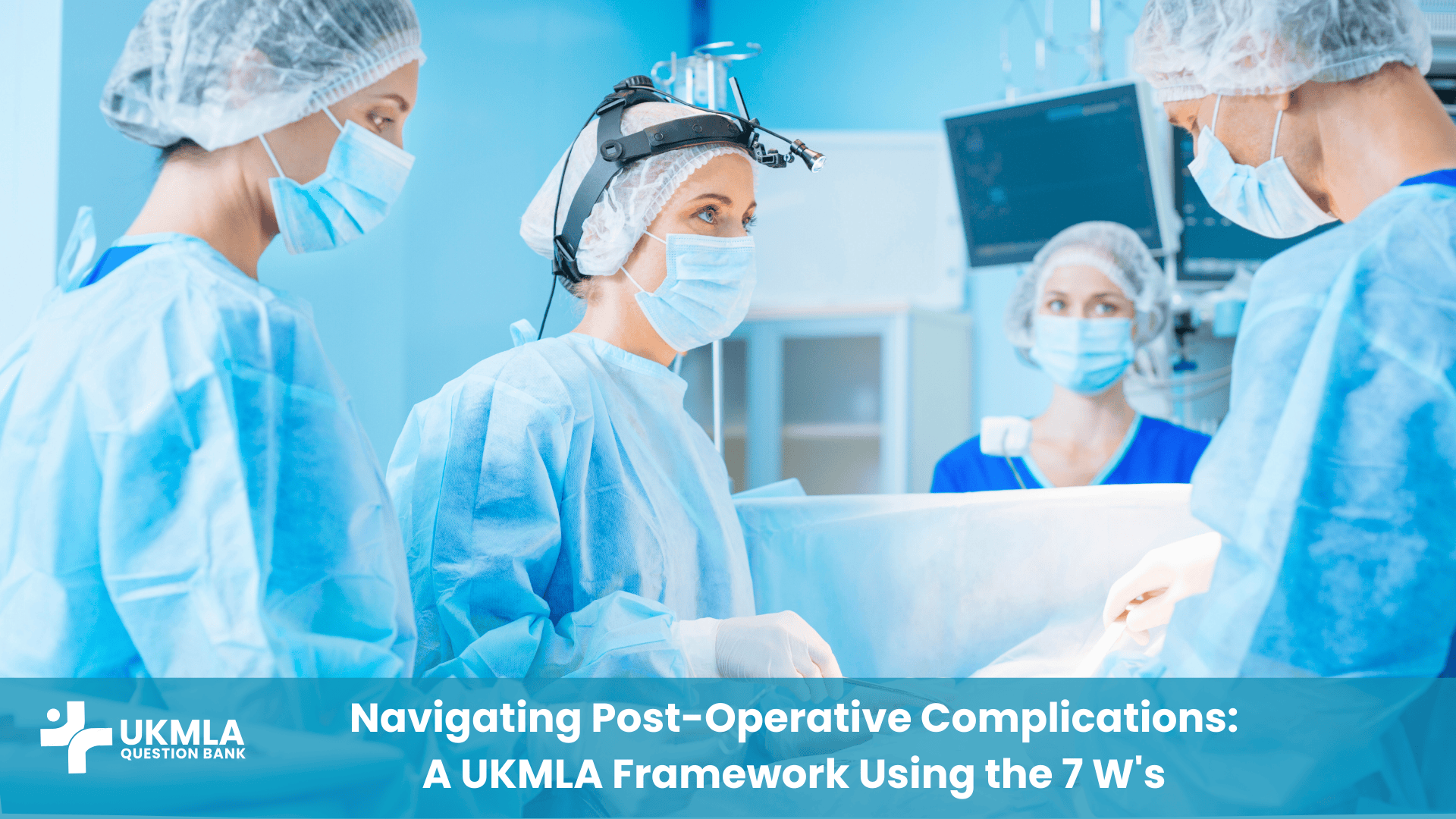 A surgeon explains post-operative complications UKMLA students must know to a junior doctor at a patient's bedside